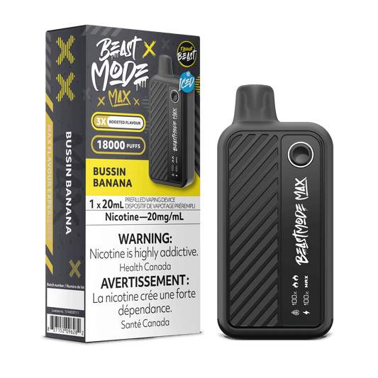 Flavour Beast BEASTMODE MAX - Bussin Banana - Vapor Shoppe