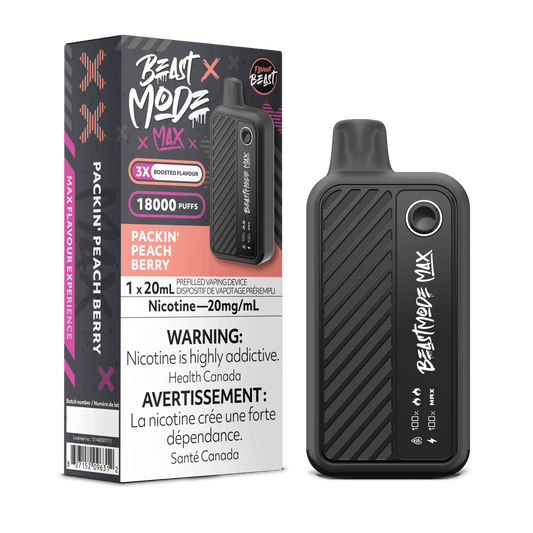 Flavour Beast BEASTMODE MAX - Packin’ Peach Berry - Vapor Shoppe