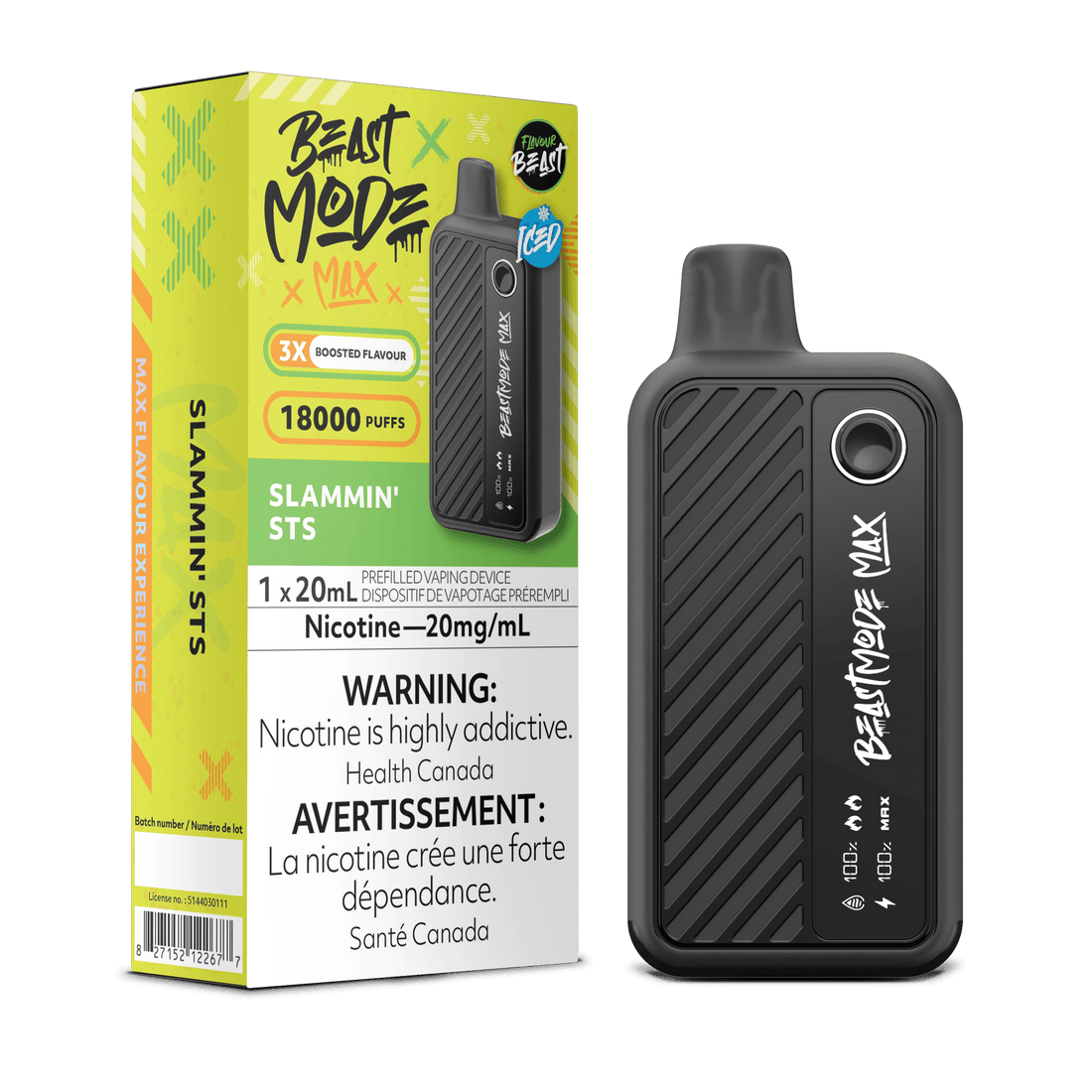 Flavour Beast BEASTMODE MAX - Slammin’ STS - Vapor Shoppe