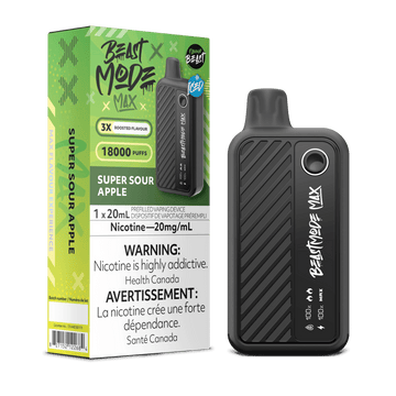 Flavour Beast BEASTMODE MAX - Super Sour Apple - Vapor Shoppe