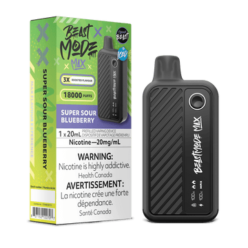 Flavour Beast BEASTMODE MAX - Super Sour Blueberry - Vapor Shoppe