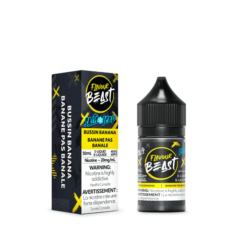 Flavour Beast Salts - Bussin' Banana Iced - Vapor Shoppe