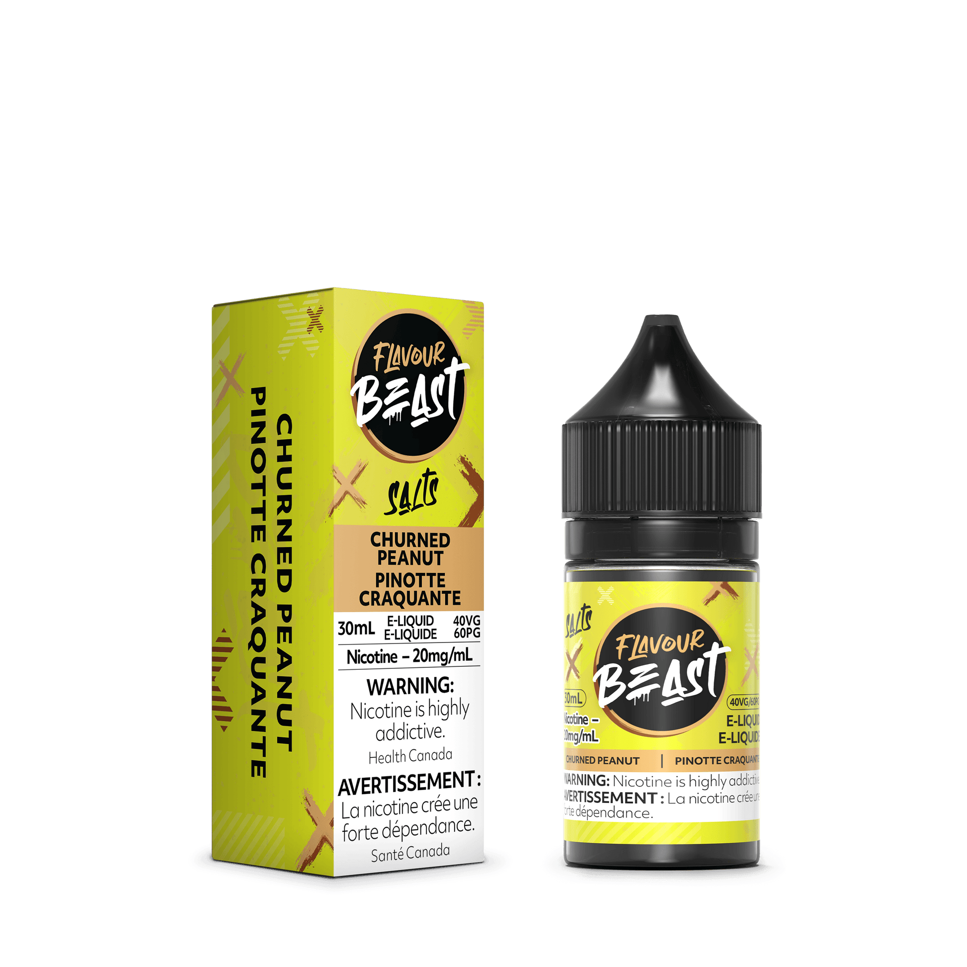 Flavour Beast Salts - Churned Peanut - Vapor Shoppe