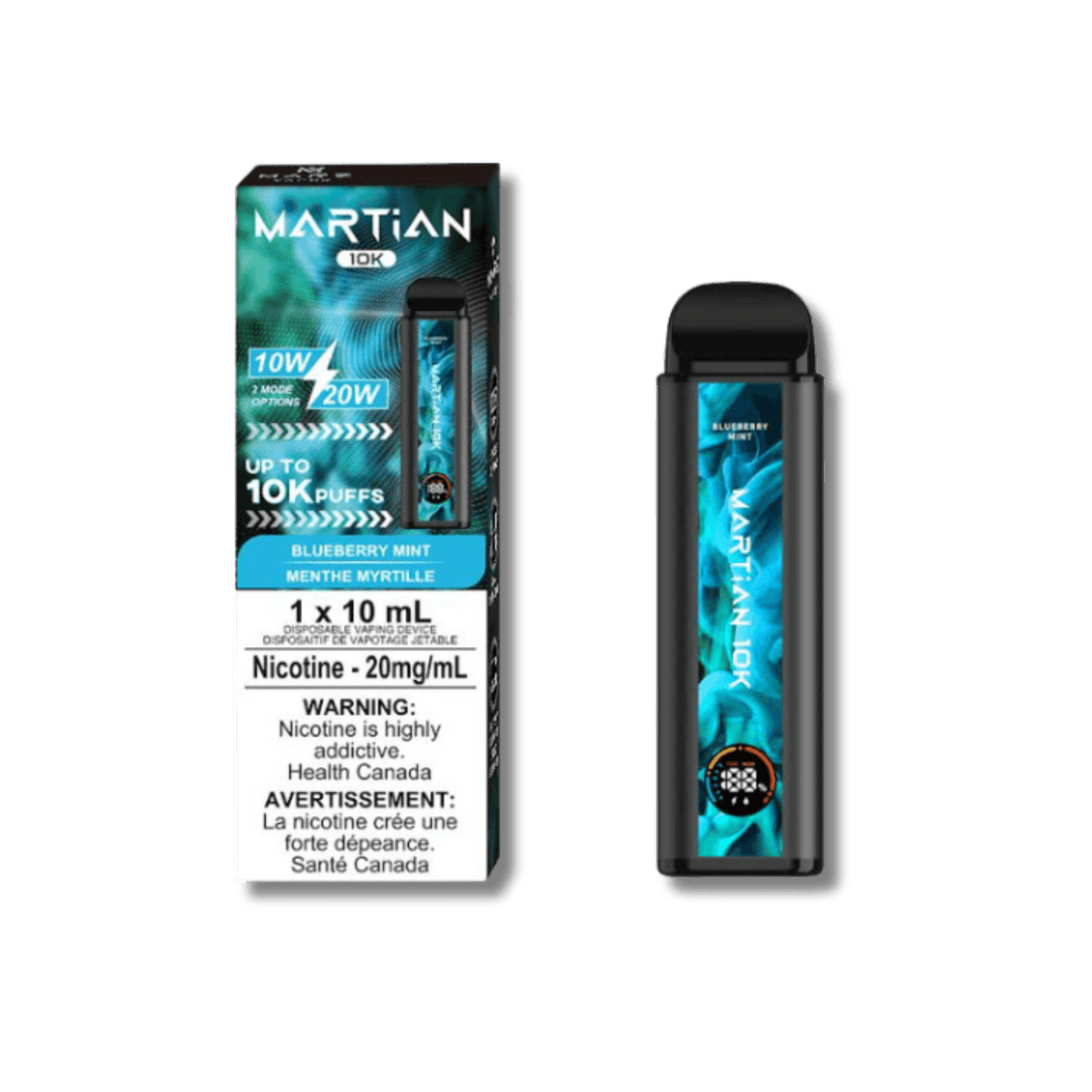 MARZ Martian 10K - Blueberry Mint - Vapor Shoppe