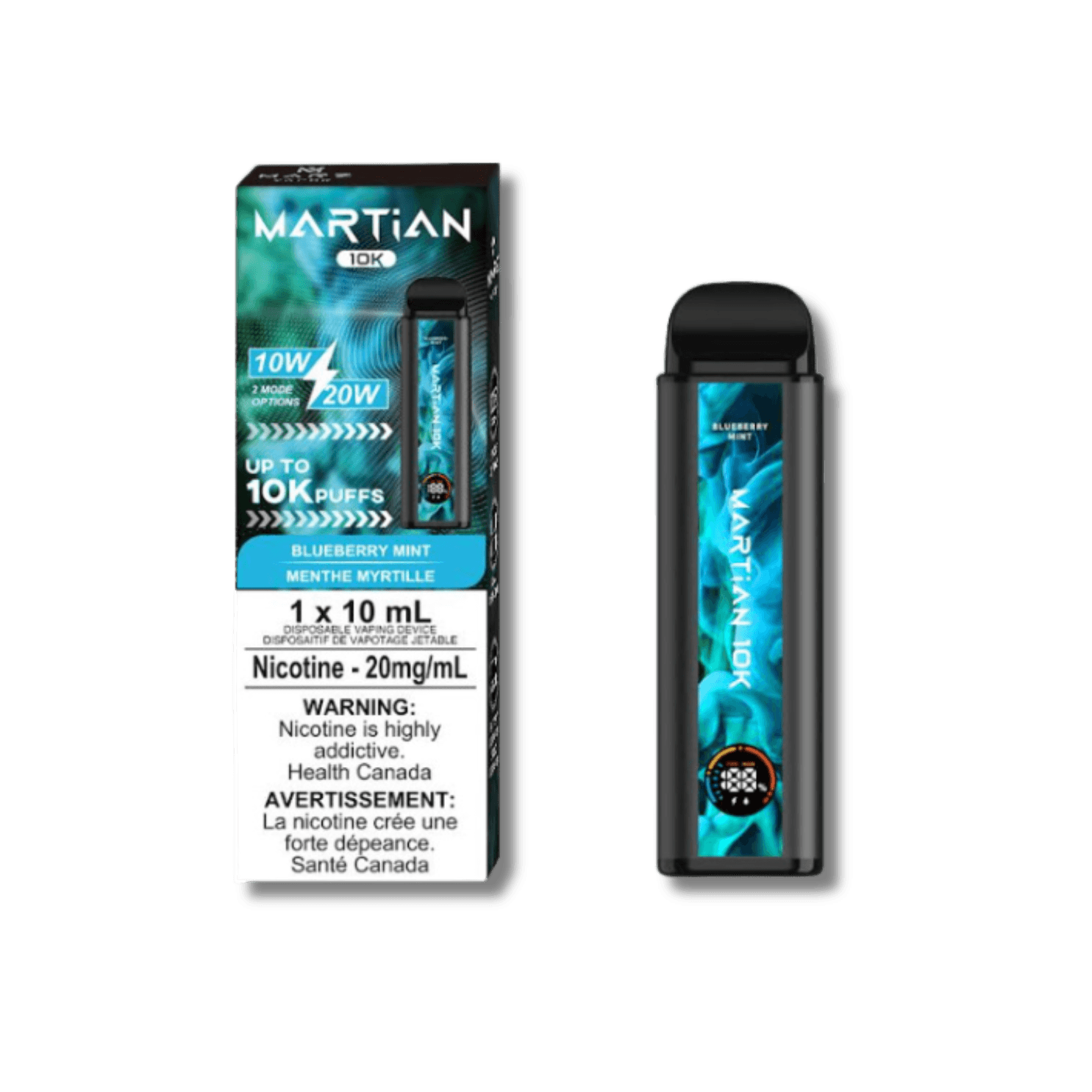 MARZ Martian 10K - Blueberry Mint - Vapor Shoppe