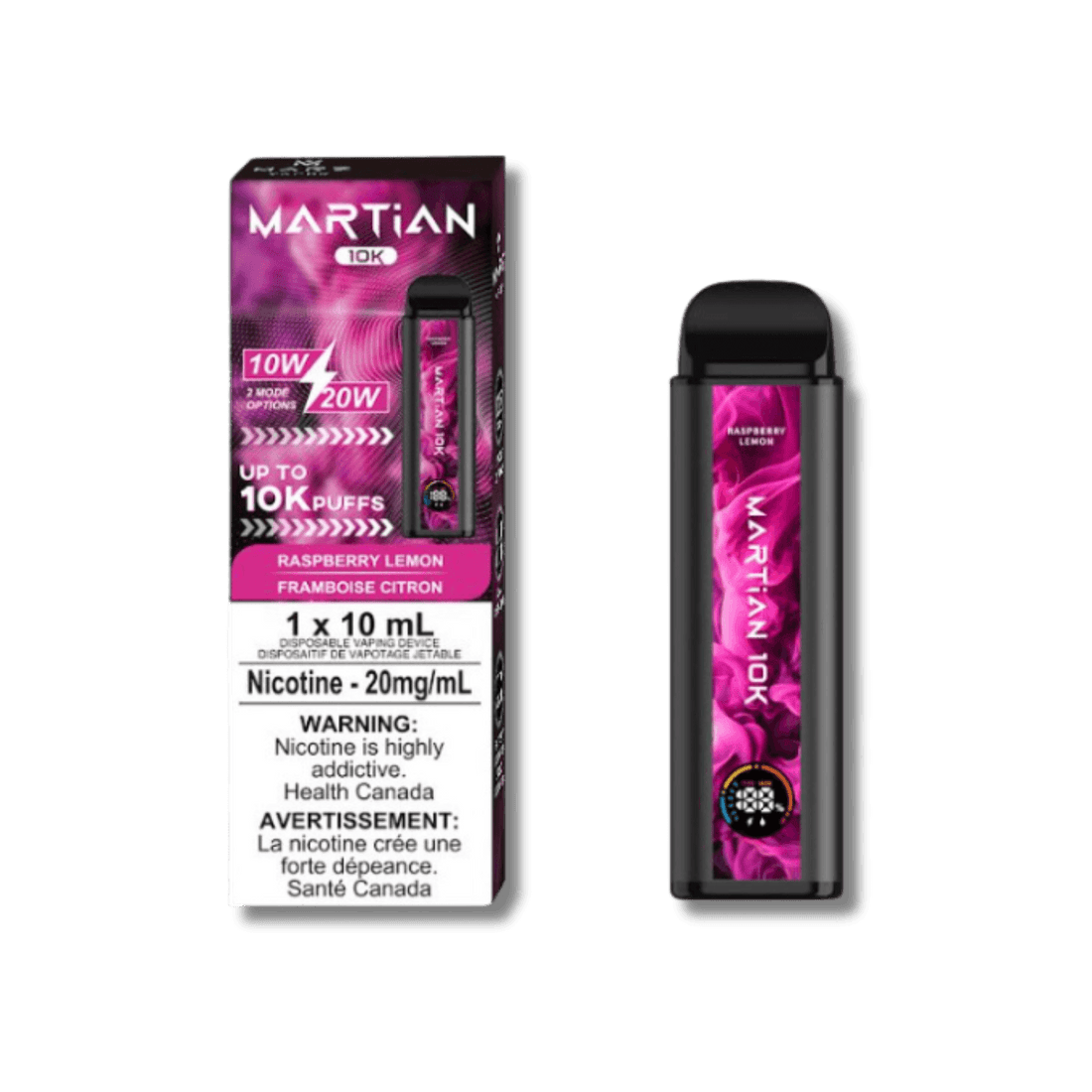 MARZ Martian 10K - Raspberry Lemon - Vapor Shoppe