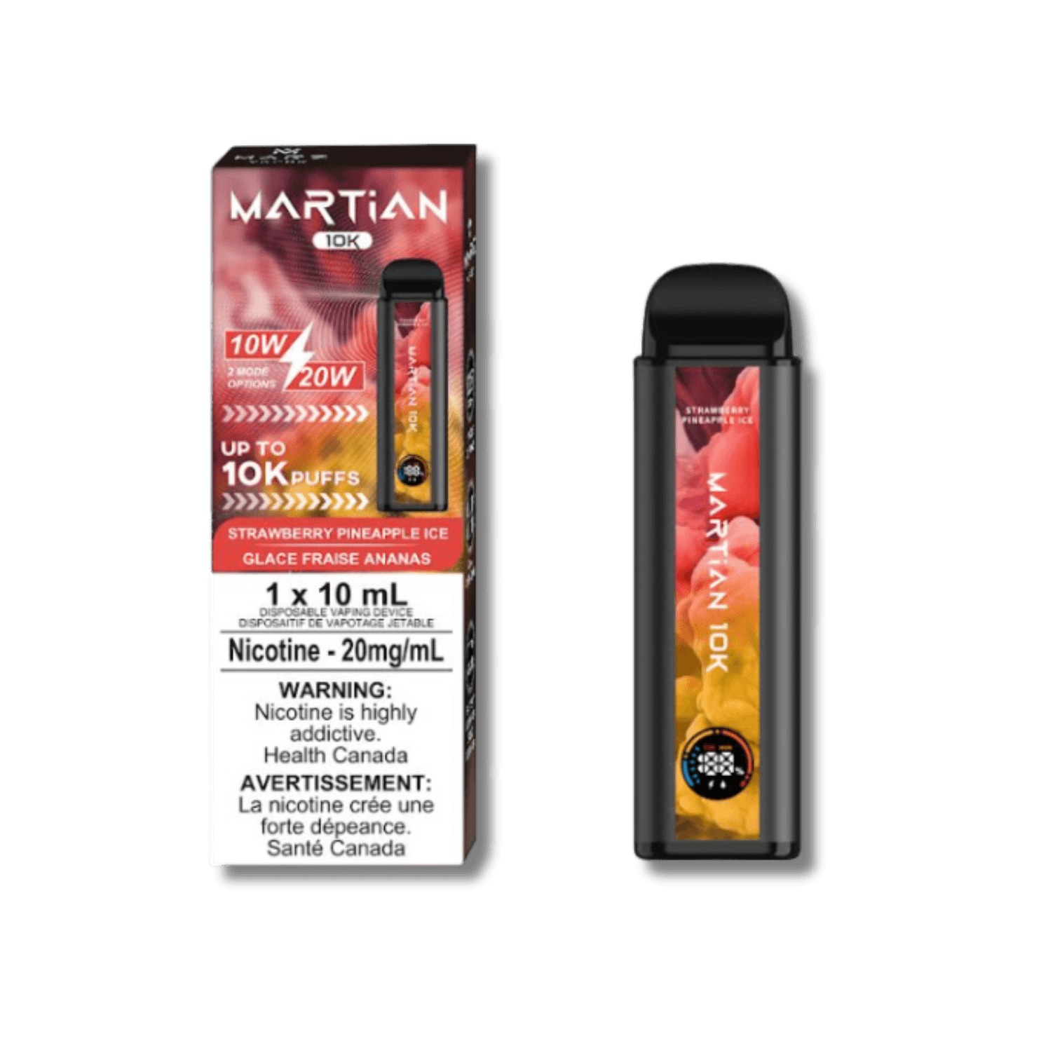 MARZ Martian 10K - Strawberry Pineapple Ice - Vapor Shoppe