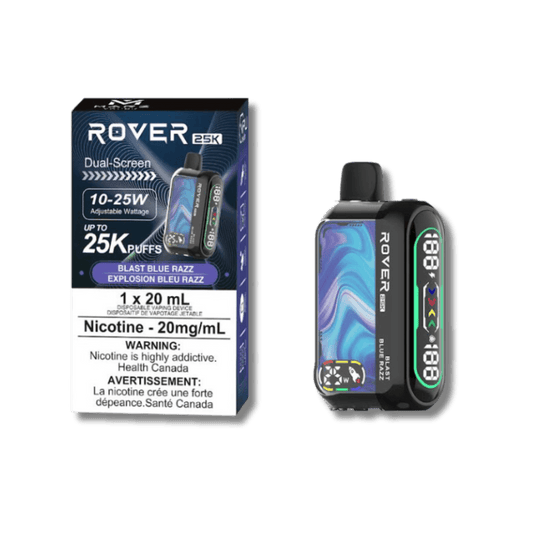 MARZ Rover 25K - Blast Blue Razz Ice (S50) - Vapor Shoppe