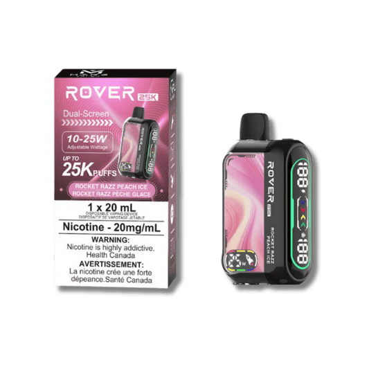 MARZ Rover 25K - Rocket Razz Peach Ice (S50) - Vapor Shoppe