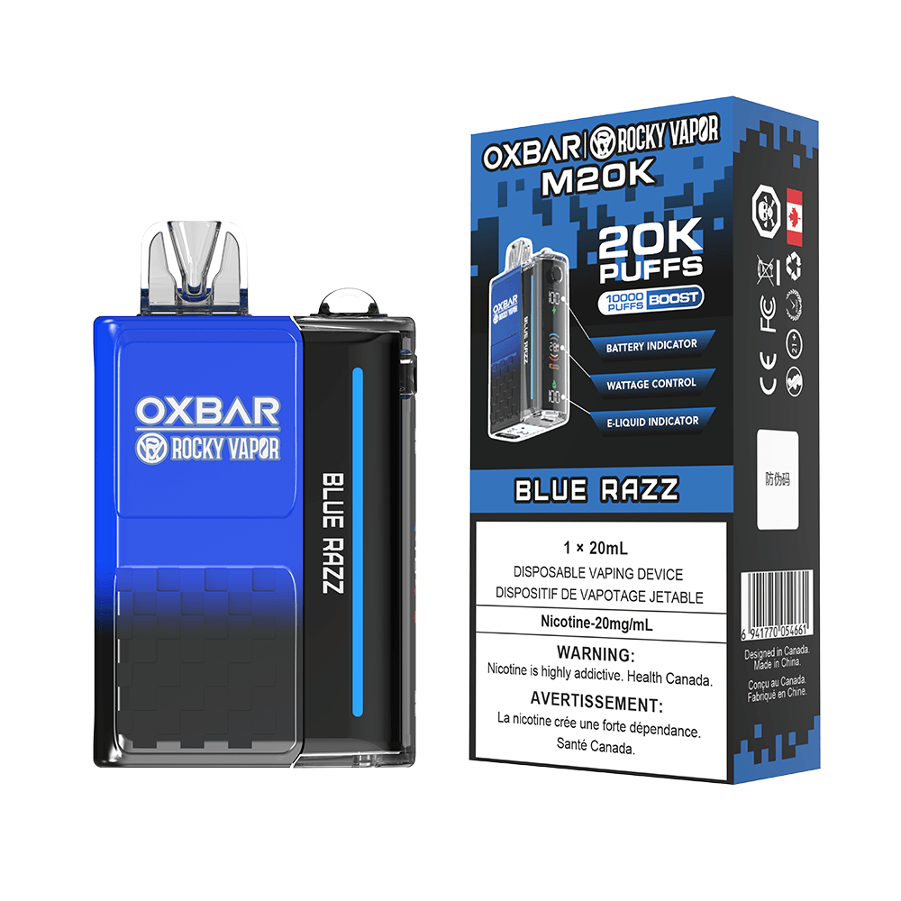 Oxbar M20K - Blue Razz - Vapor Shoppe