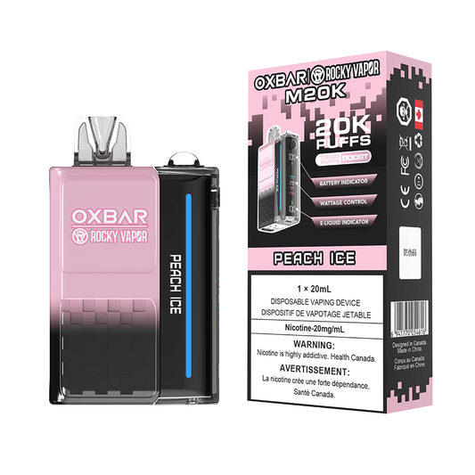 Oxbar M20K - Peach Ice - Vapor Shoppe