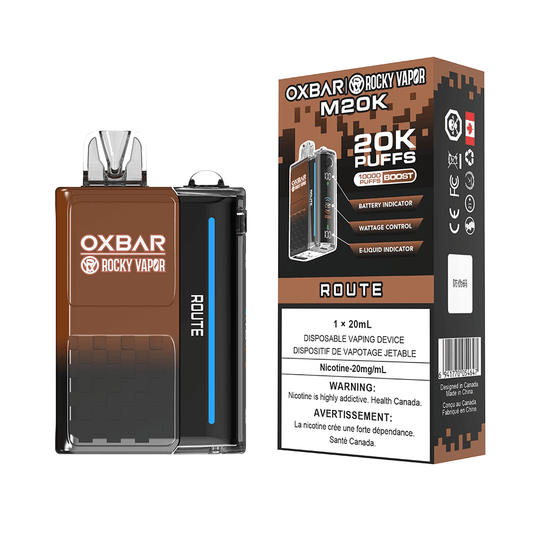 Oxbar M20K - Route - Vapor Shoppe