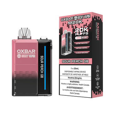 Oxbar M20K - Sour Peach GB - Vapor Shoppe