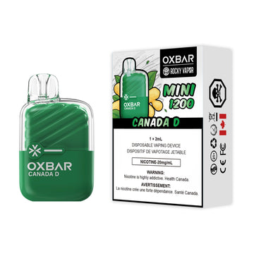 Oxbar Mini 1200 - Canada D - Vapor Shoppe