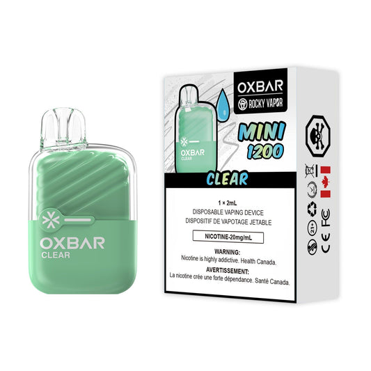 Oxbar Mini 1200 - Clear - Vapor Shoppe