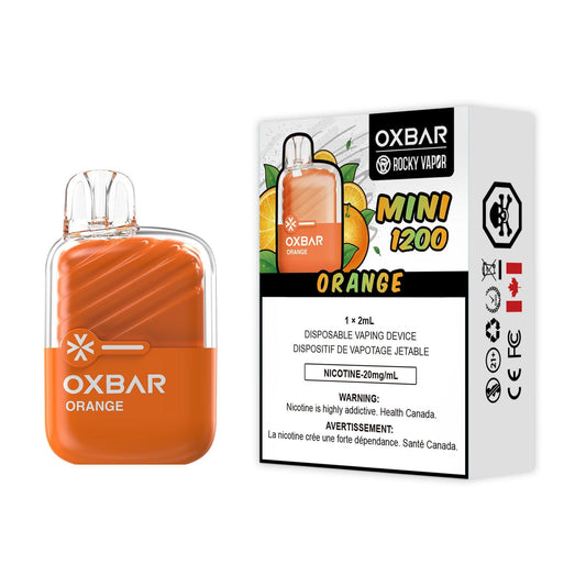 Oxbar Mini 1200 - Orange - Vapor Shoppe