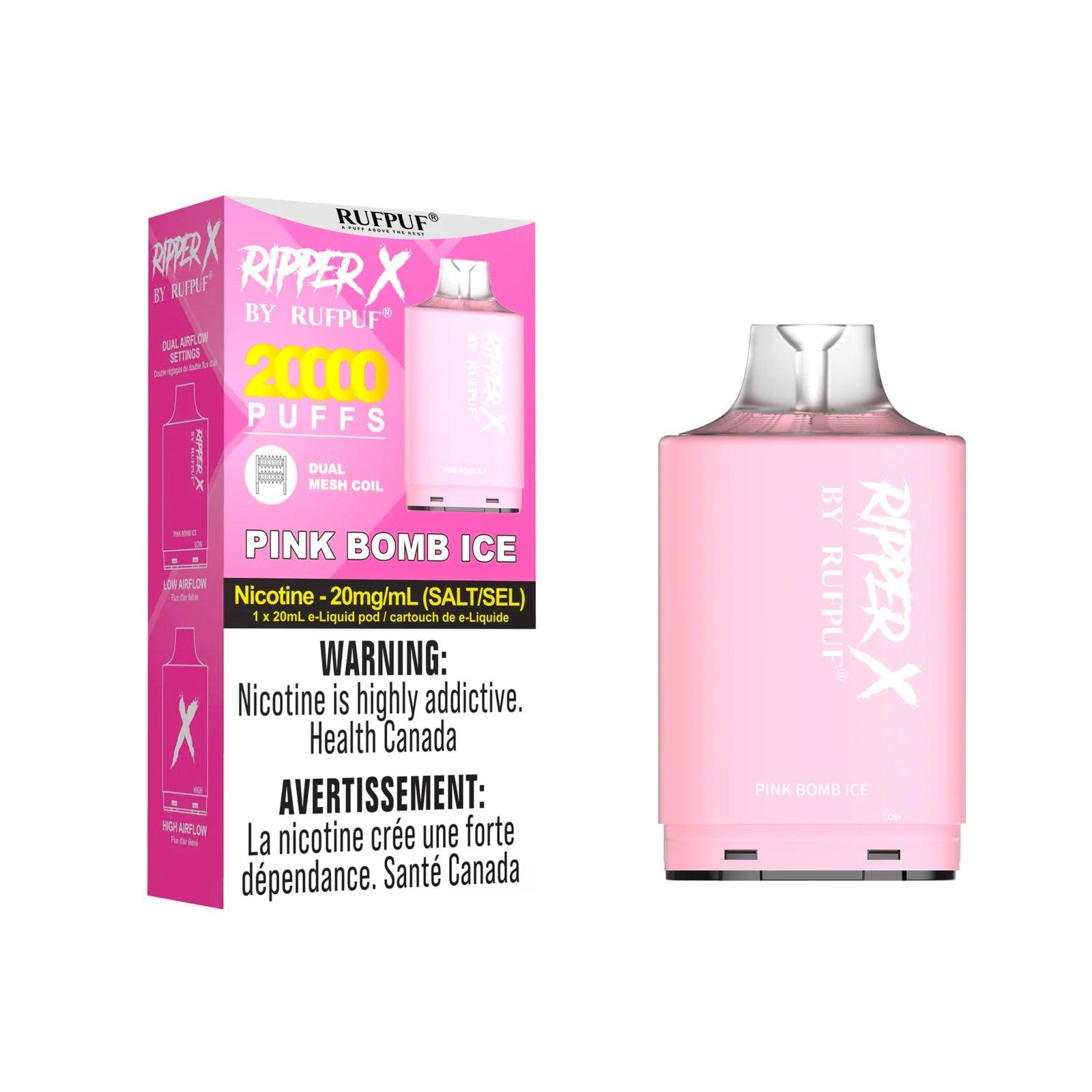 Ripper X 20K Pod - Pink Bomb Ice - Vapor Shoppe