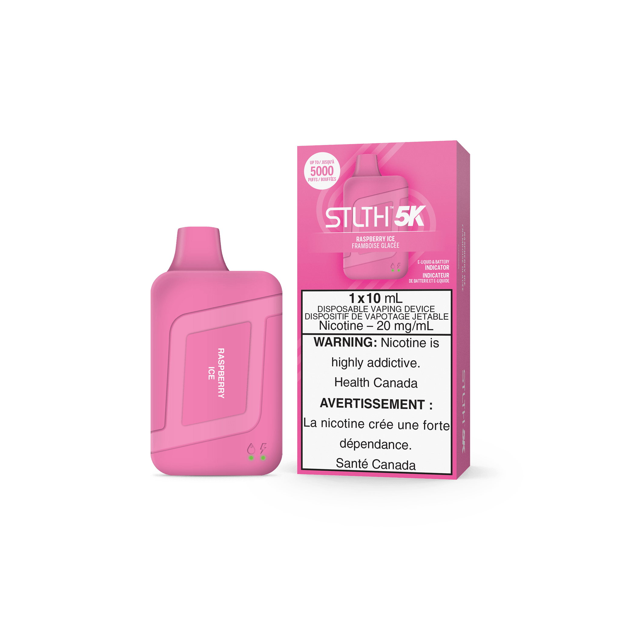 STLTH 5K - Raspberry Ice - Vapor Shoppe