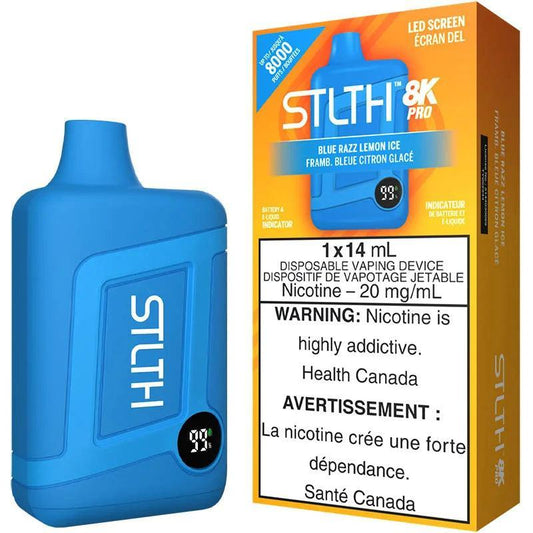 STLTH 8K Pro - Blue Razz Lemon Ice - Vapor Shoppe