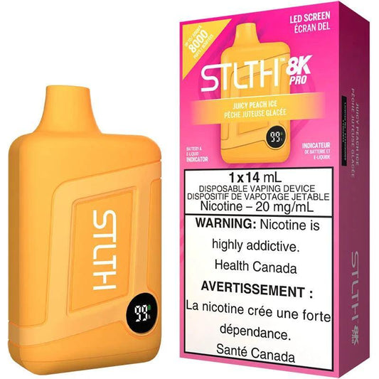 STLTH 8K Pro - Juicy Peach Ice - Vapor Shoppe