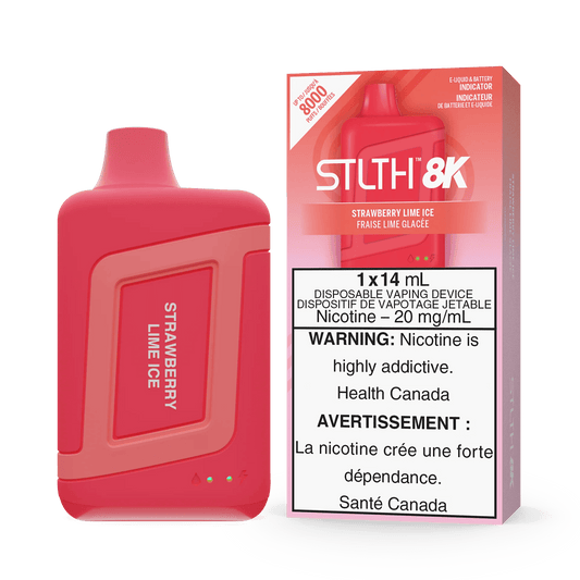 STLTH 8K Pro - Strawberry Lime Ice - Vapor Shoppe