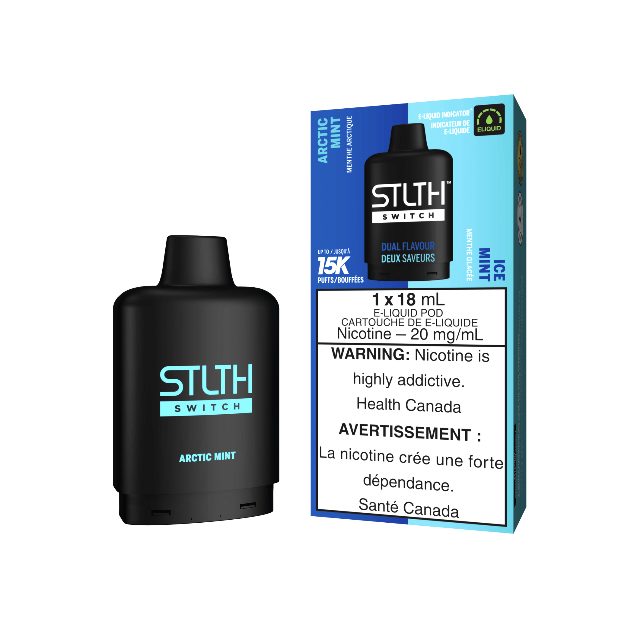 STLTH Switch - Arctic Mint & Ice Mint - Vapor Shoppe