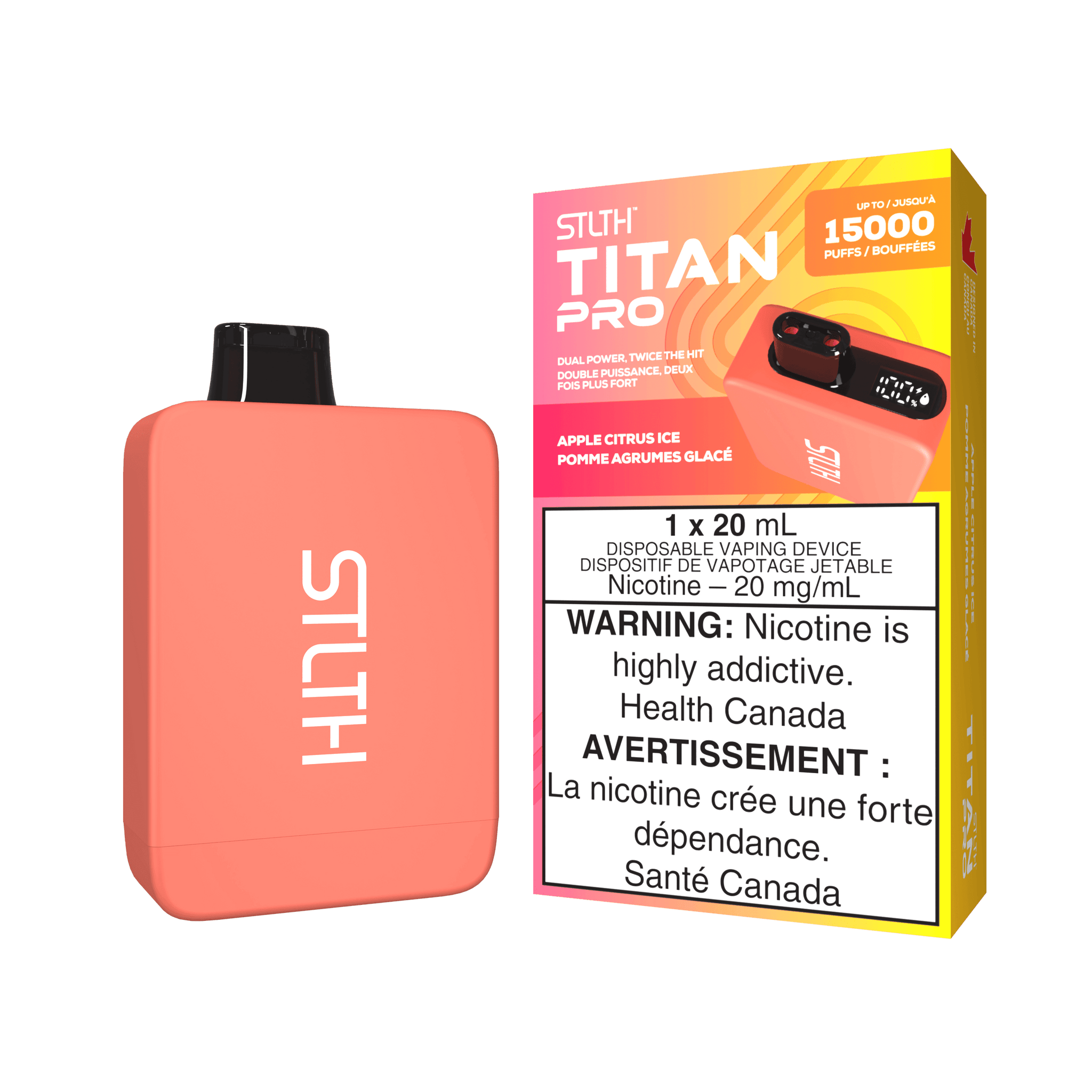 STLTH Titan Pro - Apple Citrus Ice - Vapor Shoppe