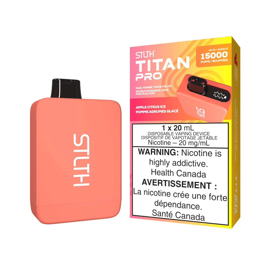 STLTH Titan Pro - Apple Citrus Ice - Vapor Shoppe