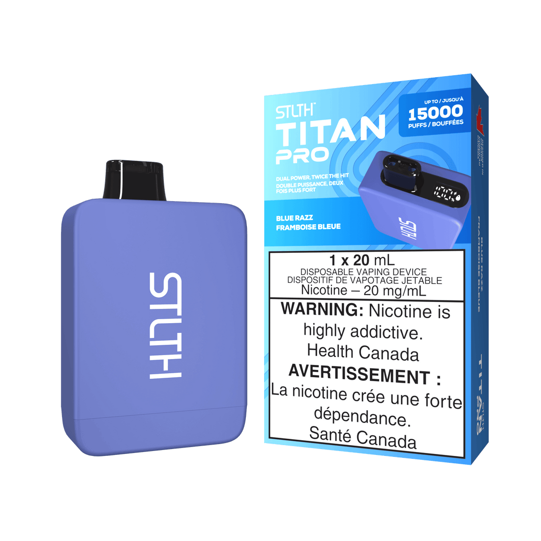 STLTH Titan Pro - Blue Razz - Vapor Shoppe