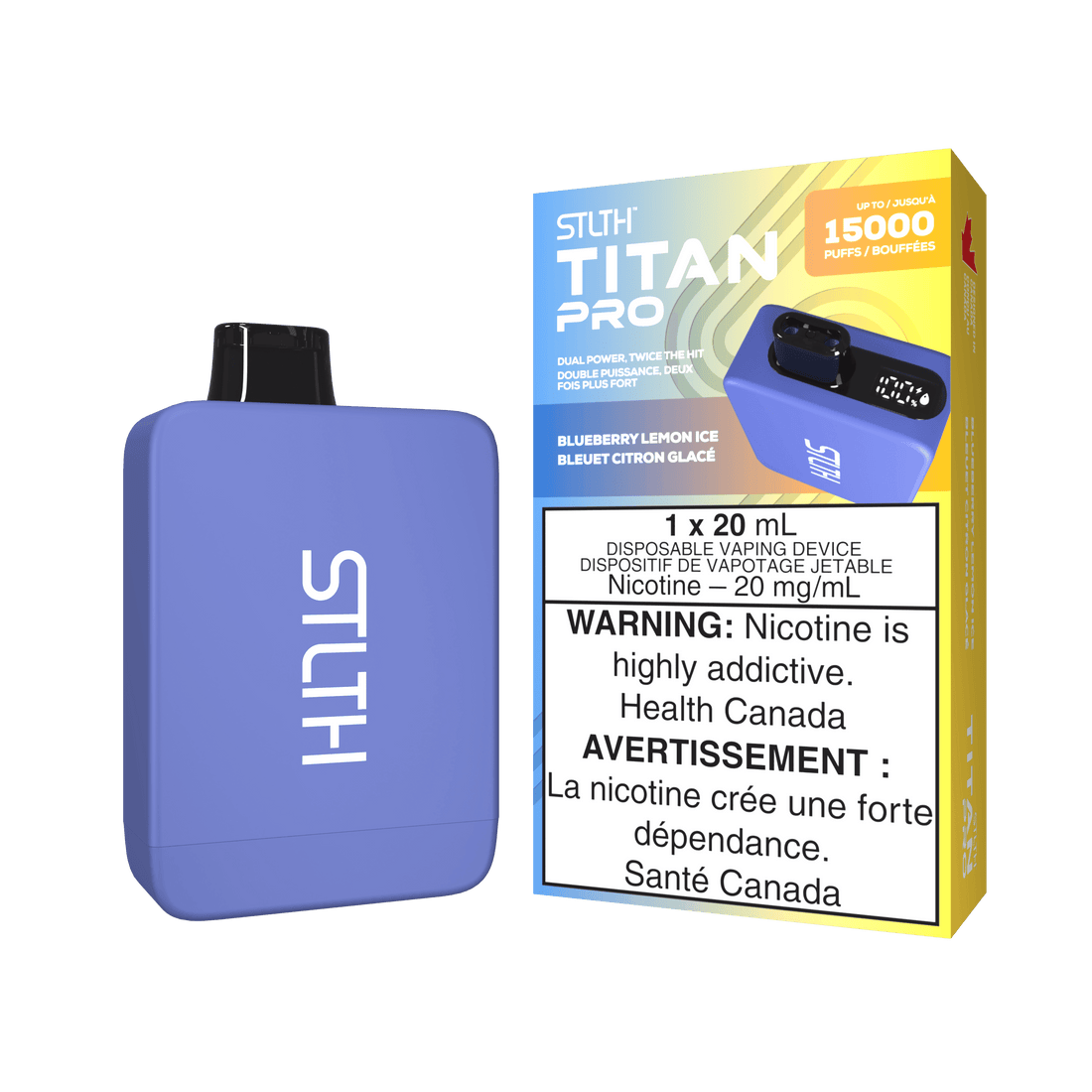 STLTH Titan Pro - Blueberry Lemon Ice - Vapor Shoppe
