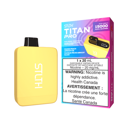 STLTH Titan Pro - Mango Peach Apricot Ice - Vapor Shoppe