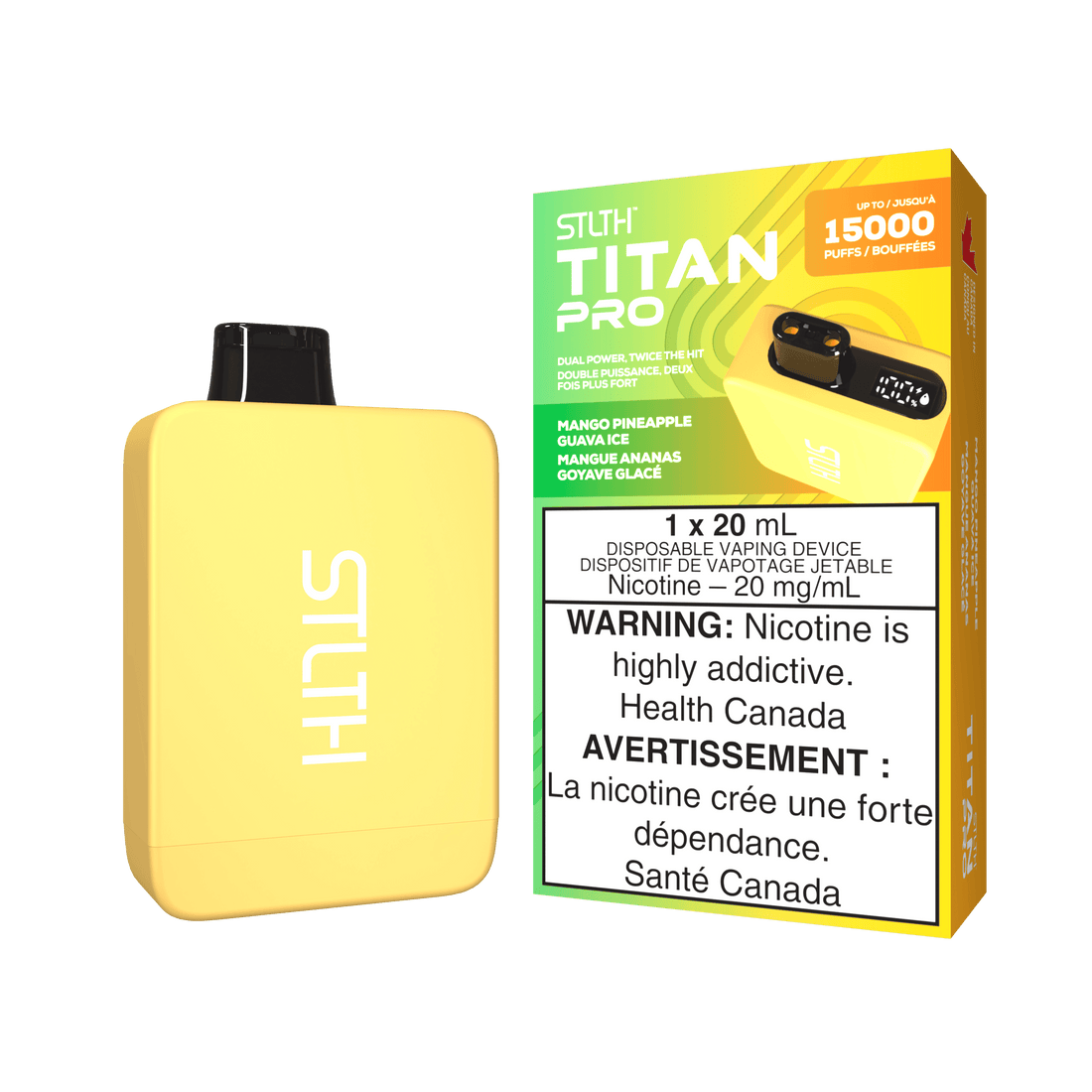 STLTH Titan Pro - Mango Pineapple Guava Ice - Vapor Shoppe