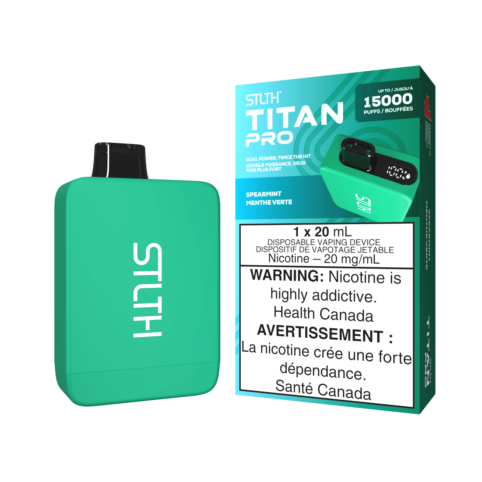 STLTH Titan Pro - Spearmint Ice - Vapor Shoppe