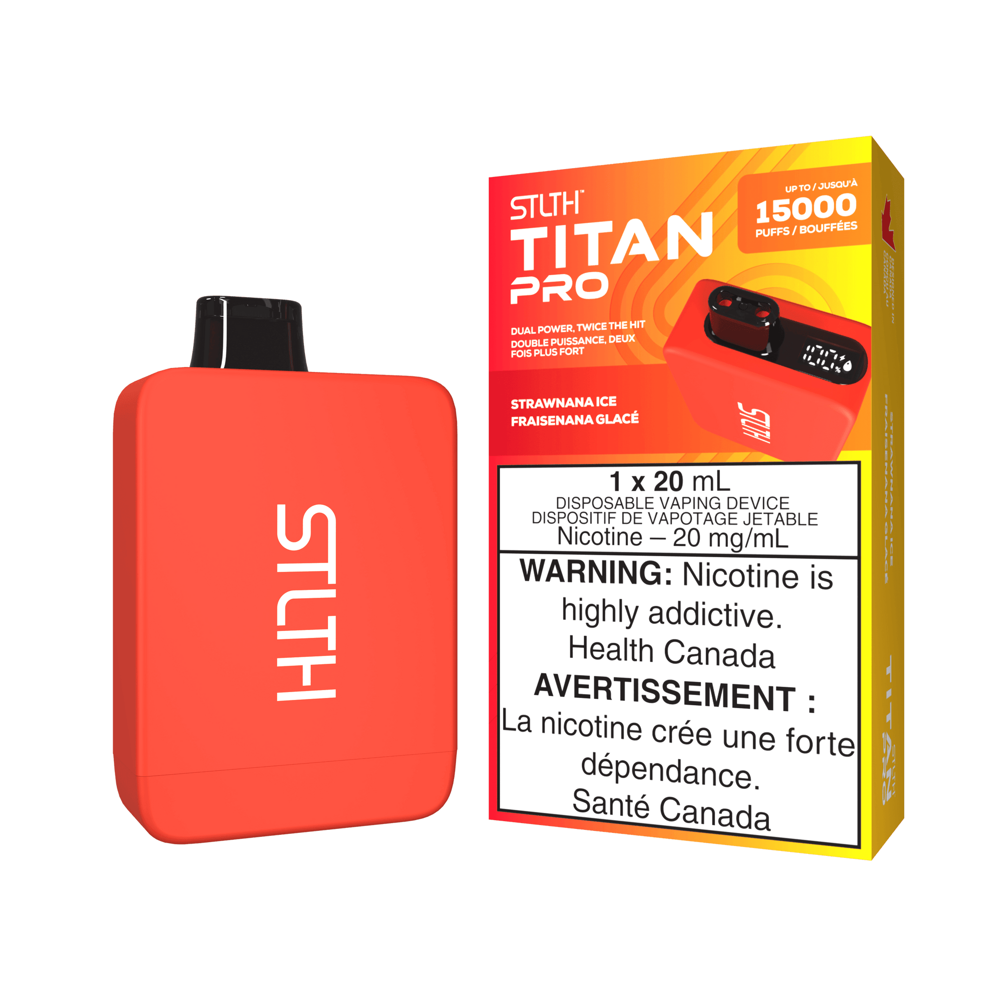 STLTH Titan Pro - Strawnana Ice - Vapor Shoppe