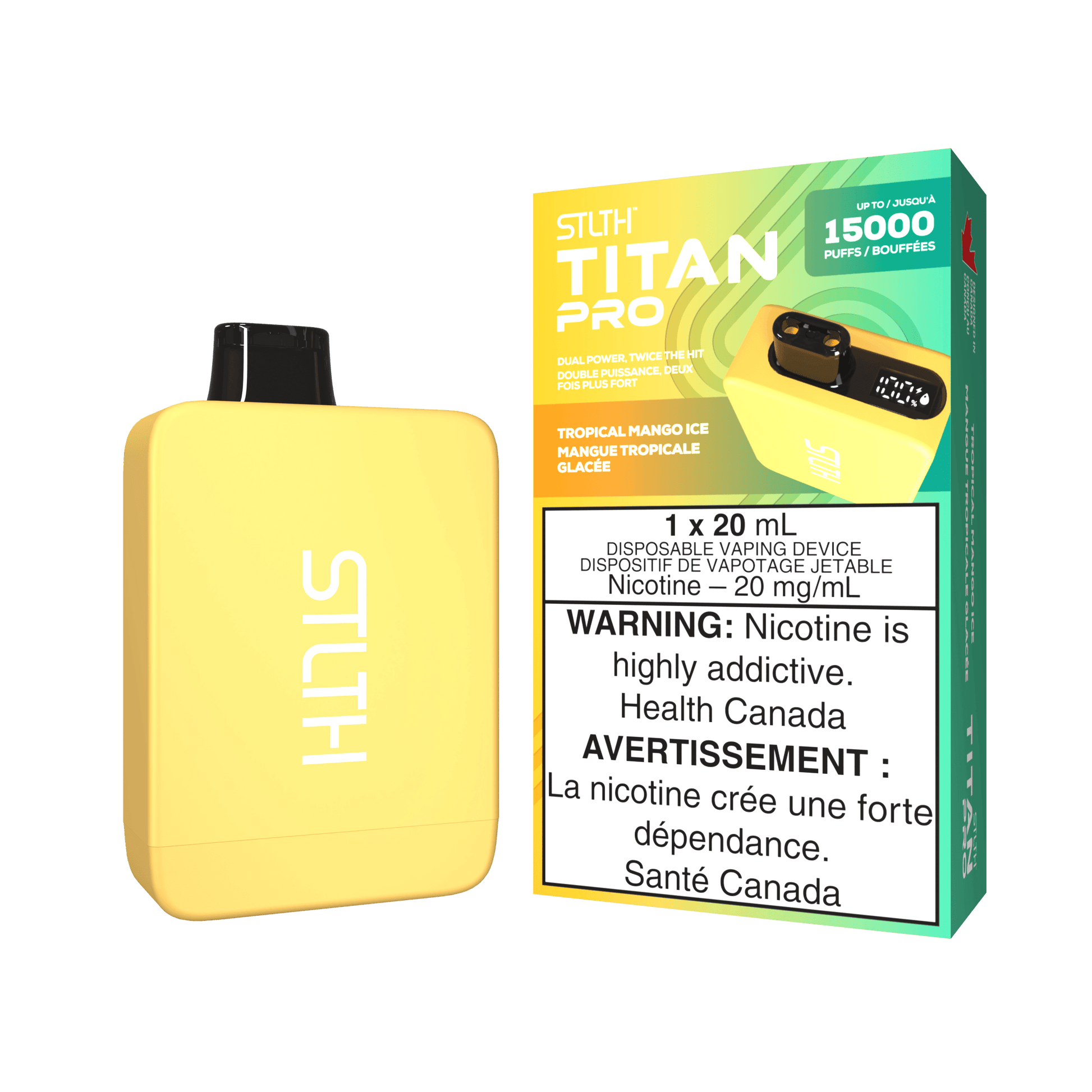 STLTH Titan Pro - Tropical Mango Ice - Vapor Shoppe
