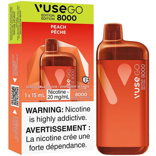 Vuse Go 8000 - Peach - Vapor Shoppe