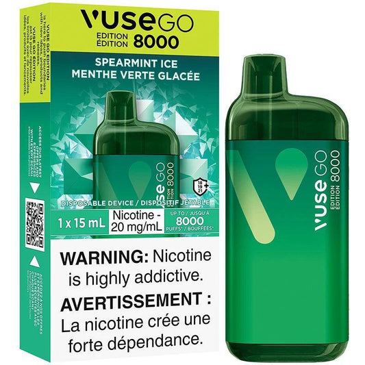 Vuse Go 8000 - Spearmint Ice - Vapor Shoppe