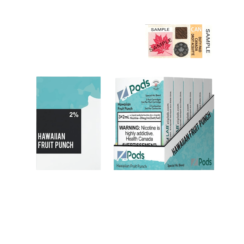 Z Pods - Hawaiian Fruit Punch 20mg - Vapor Shoppe