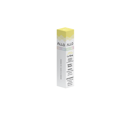 Allo Ultra 2500 - Banana Ice - Vapor Shoppe