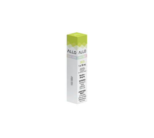 Allo Ultra 2500 - Green Apple - Vapor Shoppe