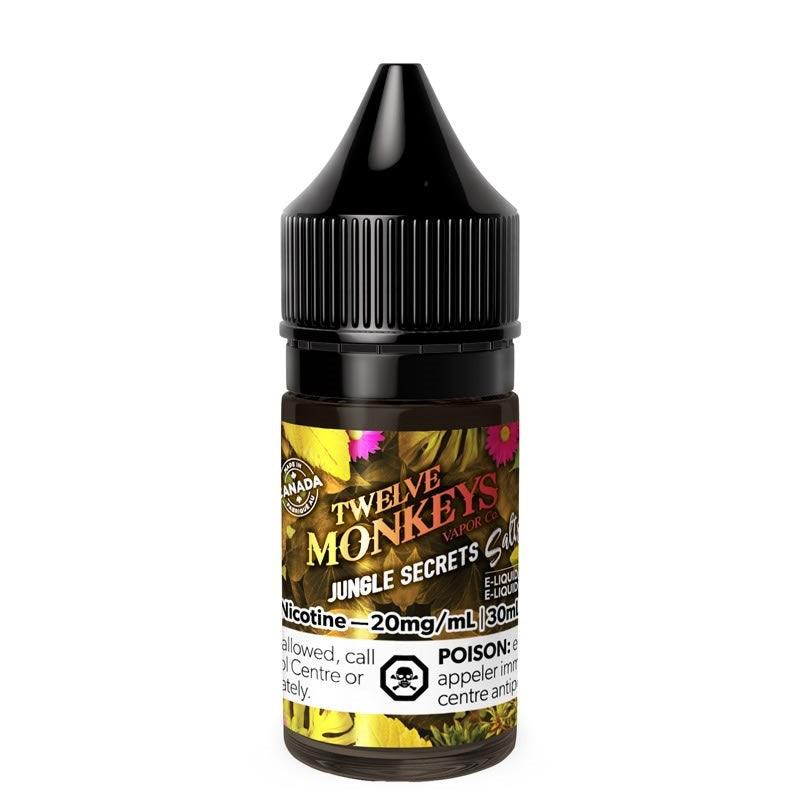 Twelve Monkeys Salts - Jungle Secrets - Vapor Shoppe