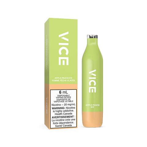 Vice 2500 - Apple Peach Ice - Vapor Shoppe