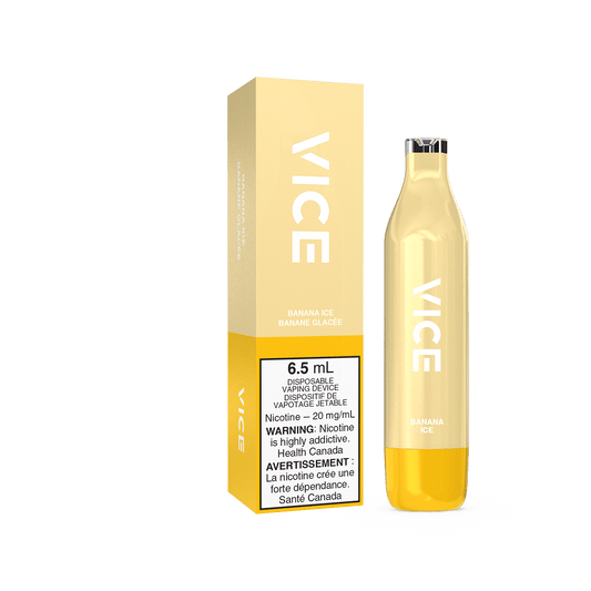 Vice 2500 - Banana Ice - Vapor Shoppe