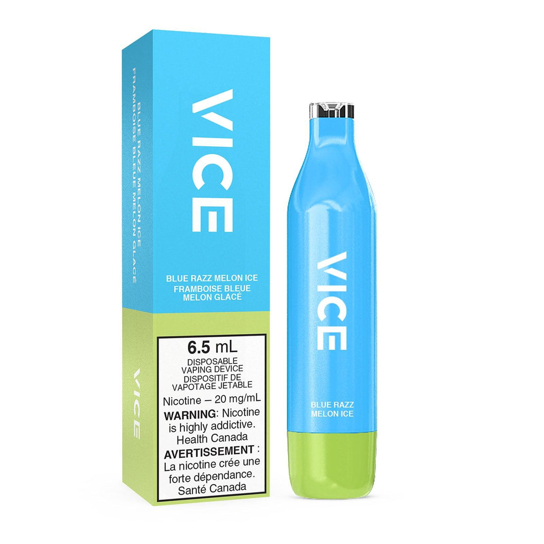 Vice 2500 - Blue Razz Melon Ice - Vapor Shoppe