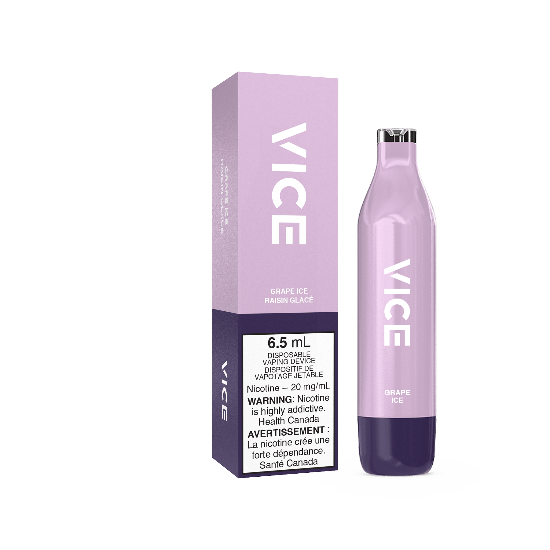 Vice 2500 - Grape Ice - Vapor Shoppe