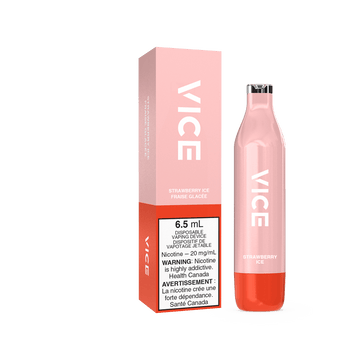 Vice 2500 - Strawberry Ice - Vapor Shoppe